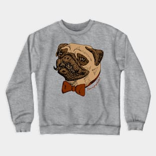 Like my Pugstache? Crewneck Sweatshirt